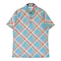 ADIDAS GOLF �A�f�B�_�X�S���t B22002 �����|���V���c �`�F�b�N�� �u���[�n �T�C�Y�FL �����N�FA- �y���Áz�S���t�E�F�A