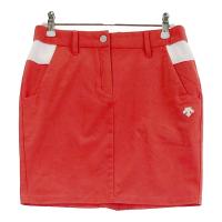 DESCENTE GOLF �f�T���g�S���t  �X�g���b�`�X�J�[�g  ���b�h�n �T�C�Y�FM �����N�FA- �y���Áz�S���t�E�F�A