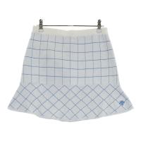 DESCENTE GOLF �f�T���g�S���t  �j�b�g�X�J�[�g �`�F�b�N�� �z���C�g�n �T�C�Y�FS �����N�FB �y���Áz�S���t�E�F�A