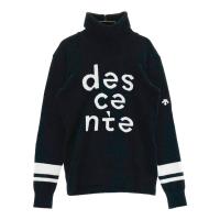 DESCENTE GOLF �f�T���g�S���t  �^�[�g���l�b�N�����N�уV���c  �u���b�N�n �T�C�Y�FM �����N�FA- �y���Áz�S���t�E�F�A