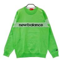 NEW BALANCE GOLF �j���[�o�����X  �N���[�l�b�N �����j�b�g�Z�[�^�[  �O���[���n �T�C�Y�F4 �����N�FA- �y���Áz�S���t�E�F�A