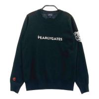 PEARLYGATES　長袖ニット　ゴルフウェア　星　ブラック　サイズ2 945836_thumbnail.jpg