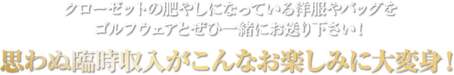 思わぬ臨時収入がこんなお楽しみに大変身！